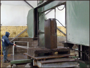 Cutting Basalt