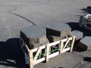Basalt loaf cut stairs