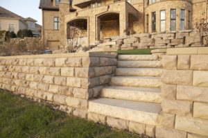 Dimensional cast stairs