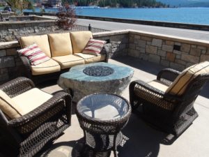 Green MT marble fire rock