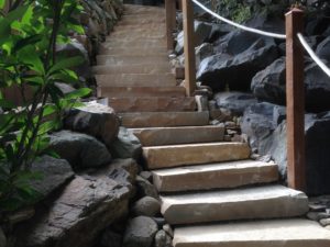 MT gold stairs