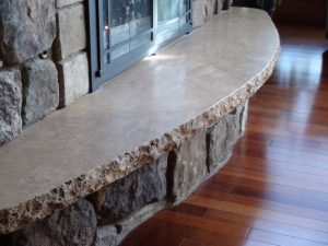 Polished Top Sandstone Hearth